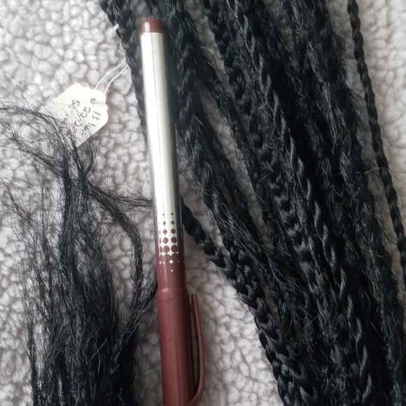 Black braids locs tie on extensions - Picture 3 of 7